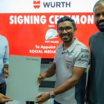 Wurth Lanka signs as Performance Partner for the 3rd year